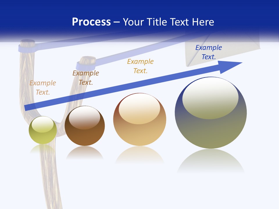 A Piece Of Paper Flying Through The Air PowerPoint Template