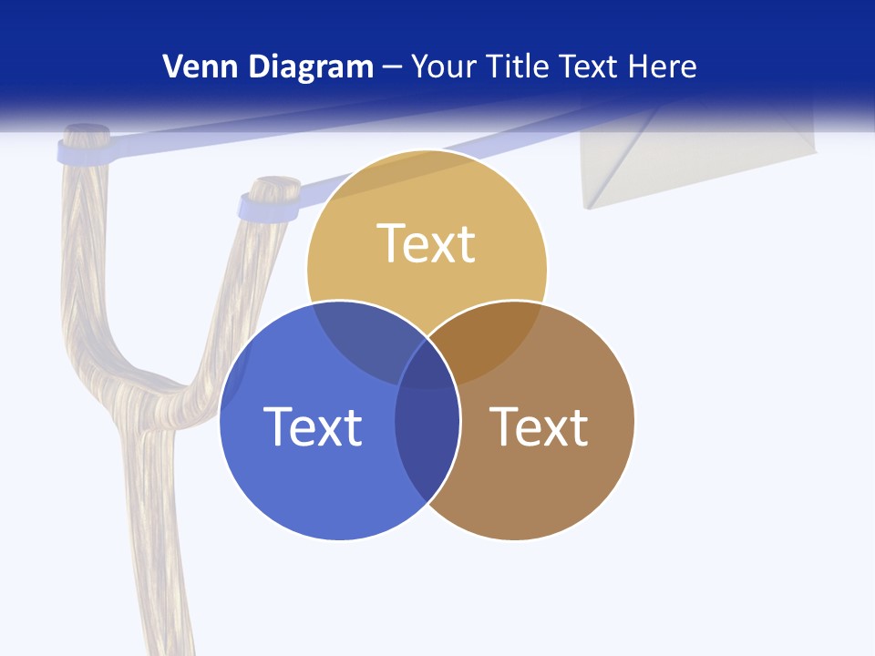 A Piece Of Paper Flying Through The Air PowerPoint Template