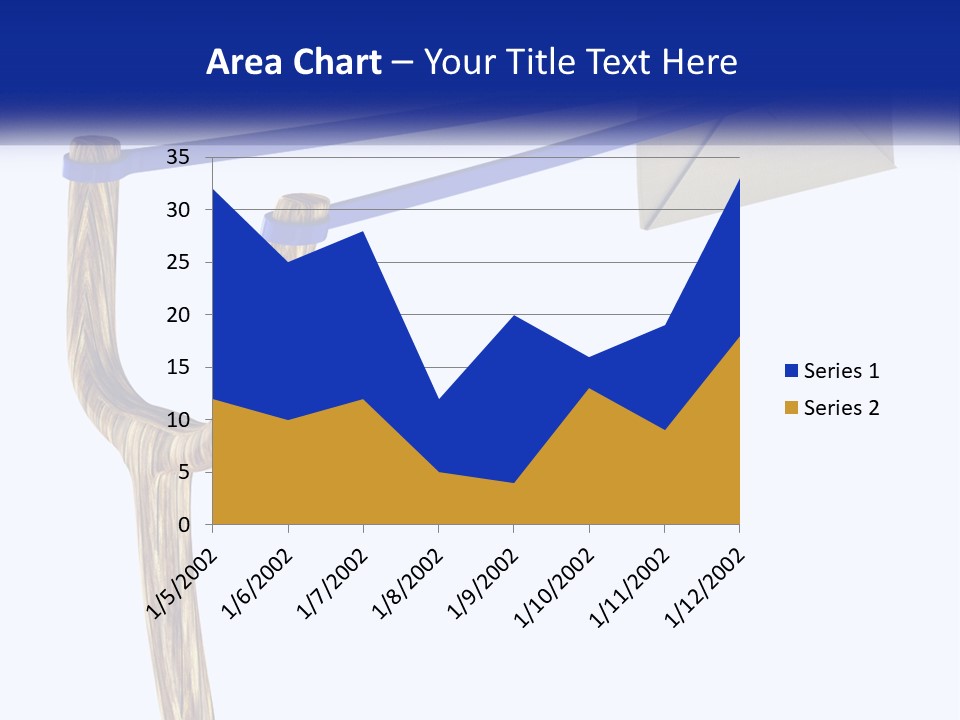 A Piece Of Paper Flying Through The Air PowerPoint Template