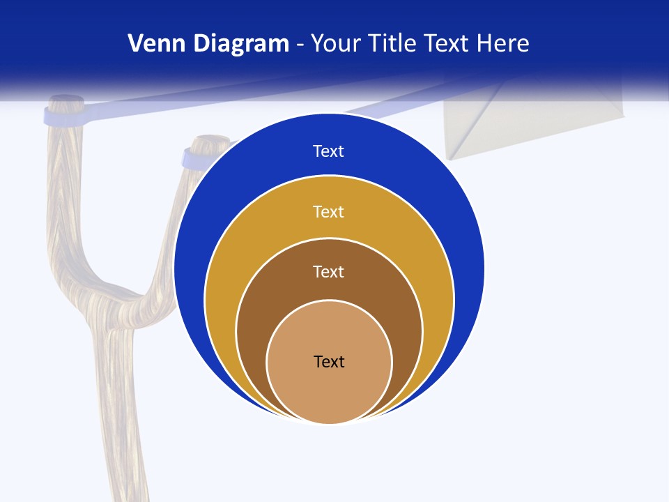 A Piece Of Paper Flying Through The Air PowerPoint Template