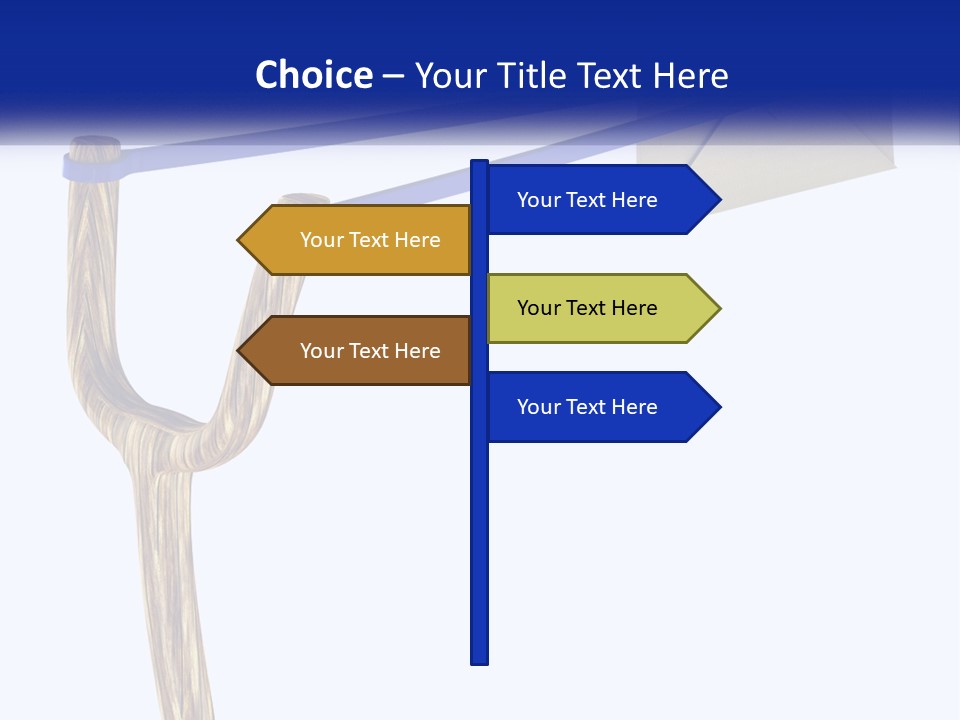 A Piece Of Paper Flying Through The Air PowerPoint Template