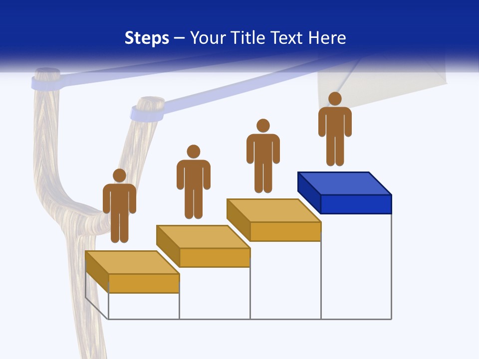 A Piece Of Paper Flying Through The Air PowerPoint Template