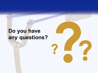 A Piece Of Paper Flying Through The Air PowerPoint Template