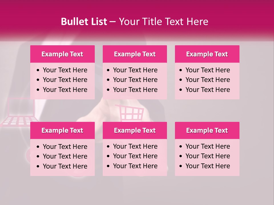 A Man In A Business Suit Touching A Button On A Touch Screen PowerPoint Template