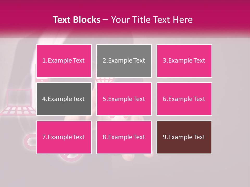 A Man In A Business Suit Touching A Button On A Touch Screen PowerPoint Template