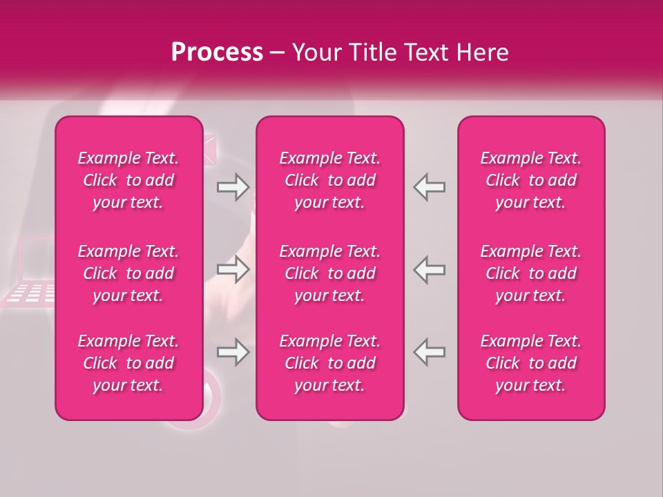 A Man In A Business Suit Touching A Button On A Touch Screen PowerPoint Template