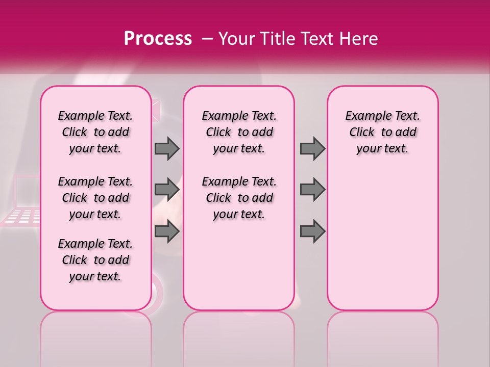 A Man In A Business Suit Touching A Button On A Touch Screen PowerPoint Template