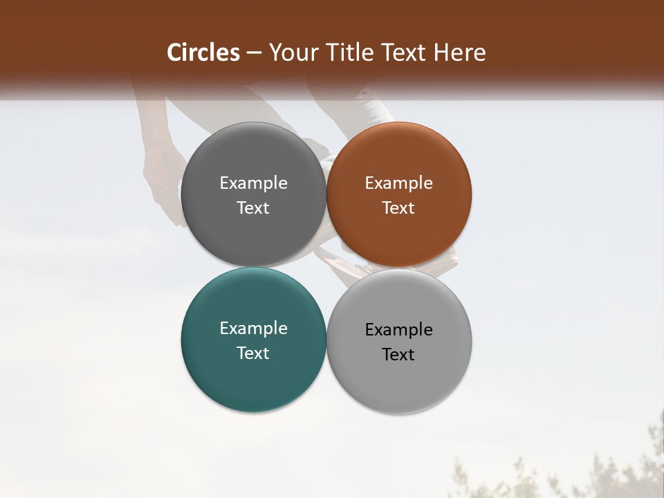 A Person Jumping A Skate Board In The Air PowerPoint Template