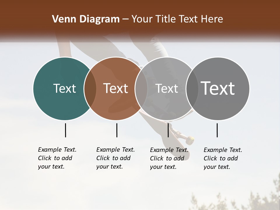 A Person Jumping A Skate Board In The Air PowerPoint Template