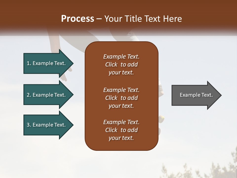 A Person Jumping A Skate Board In The Air PowerPoint Template