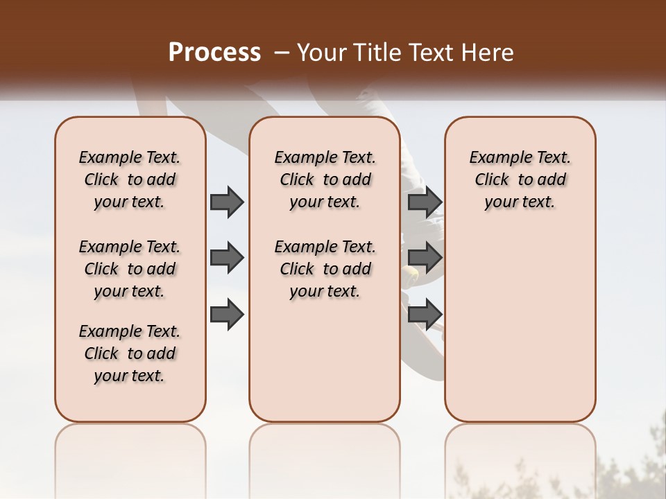 A Person Jumping A Skate Board In The Air PowerPoint Template