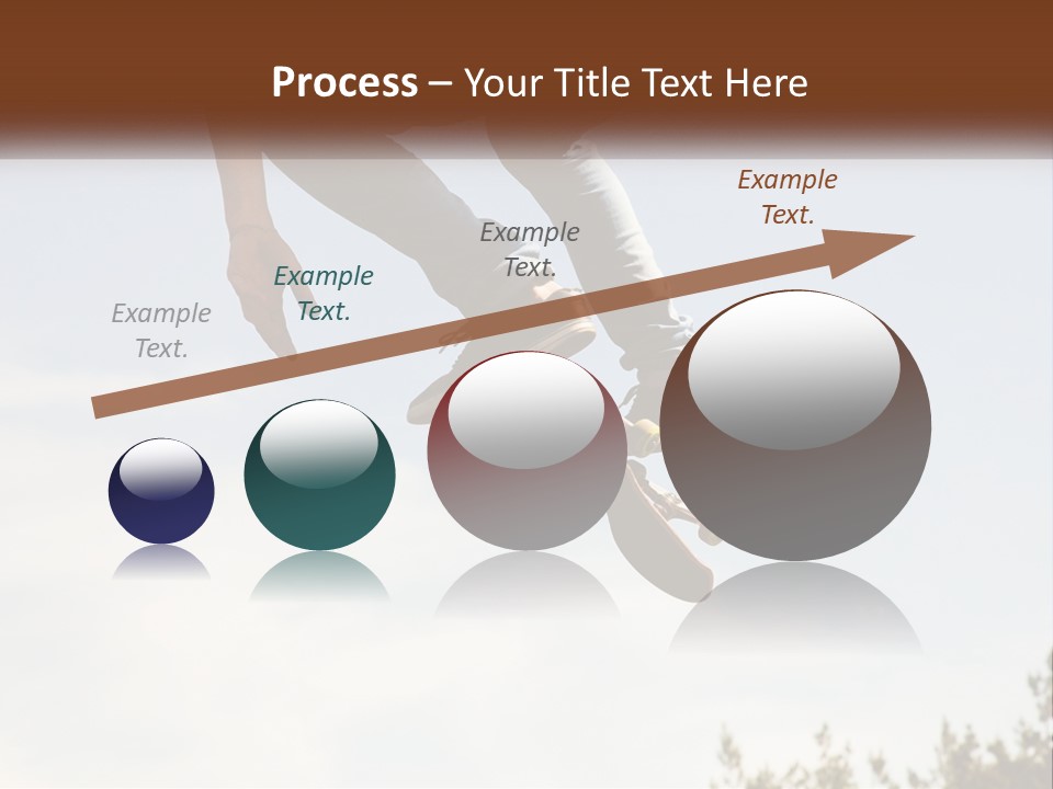 A Person Jumping A Skate Board In The Air PowerPoint Template