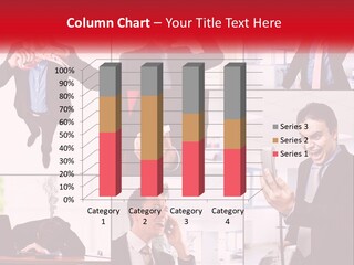 A Collage Of Photos Of A Man In A Suit PowerPoint Template