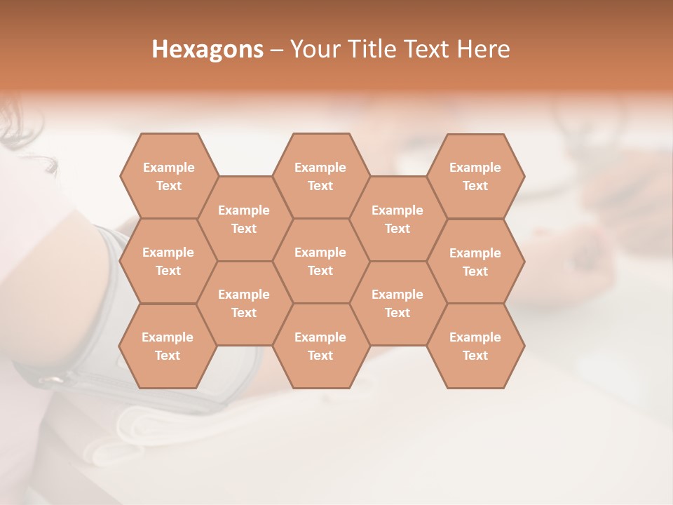 A Woman With A Cast On Her Arm Using A Computer Mouse PowerPoint Template