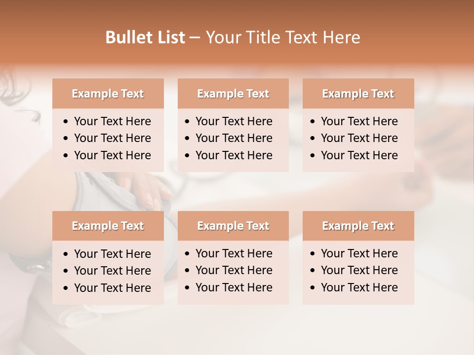 A Woman With A Cast On Her Arm Using A Computer Mouse PowerPoint Template