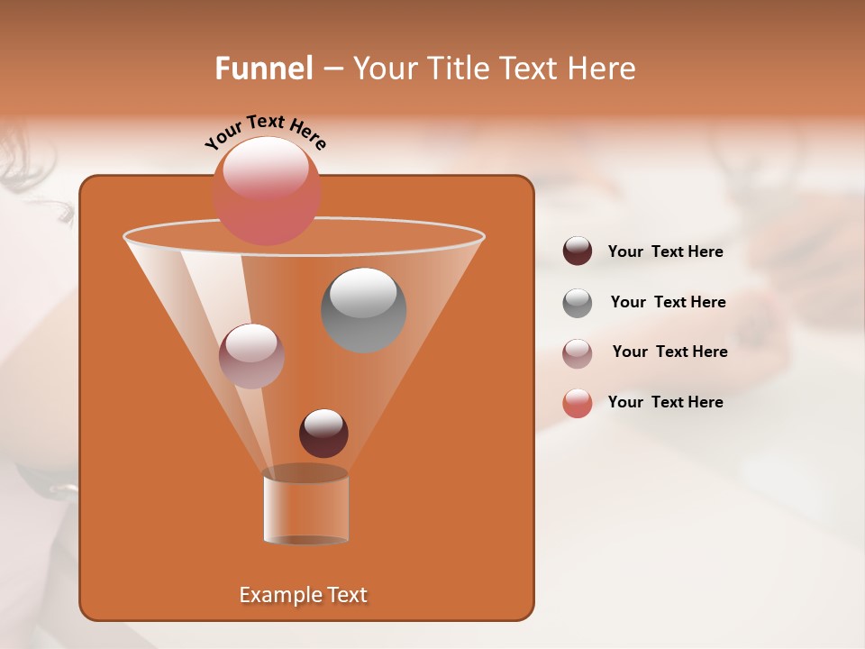 A Woman With A Cast On Her Arm Using A Computer Mouse PowerPoint Template