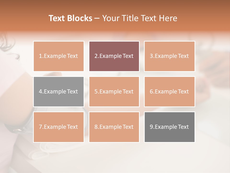 A Woman With A Cast On Her Arm Using A Computer Mouse PowerPoint Template