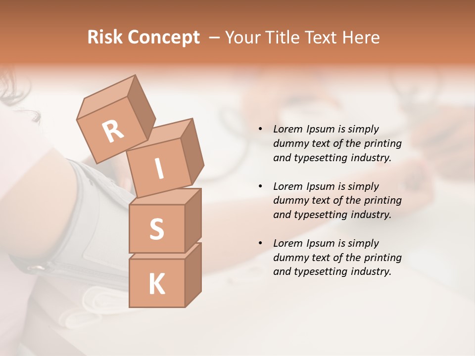 A Woman With A Cast On Her Arm Using A Computer Mouse PowerPoint Template