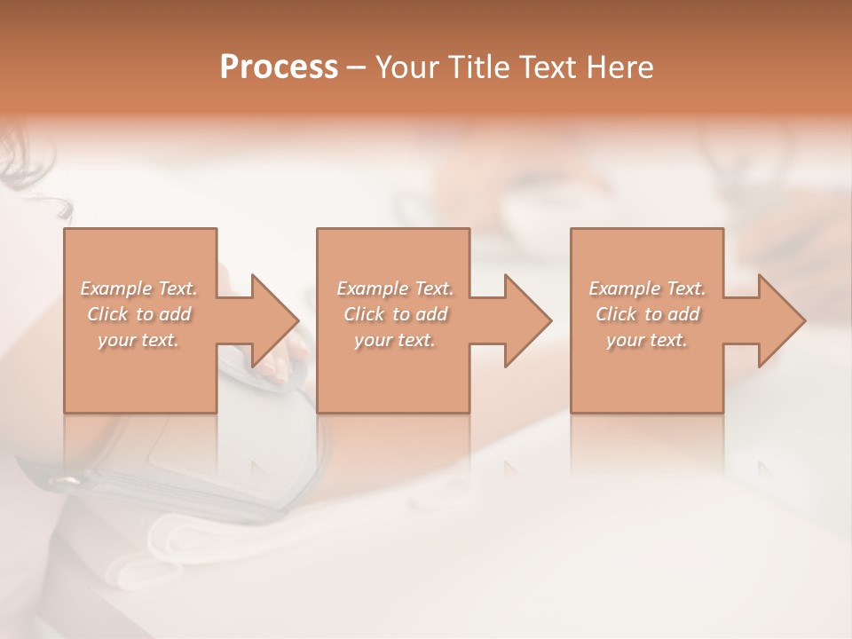 A Woman With A Cast On Her Arm Using A Computer Mouse PowerPoint Template