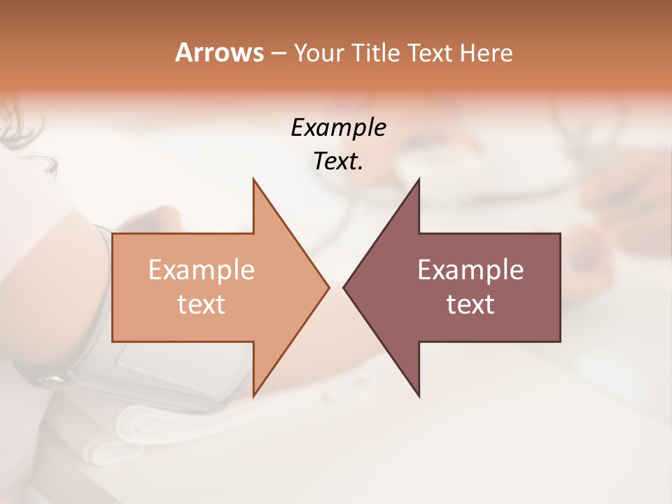 A Woman With A Cast On Her Arm Using A Computer Mouse PowerPoint Template