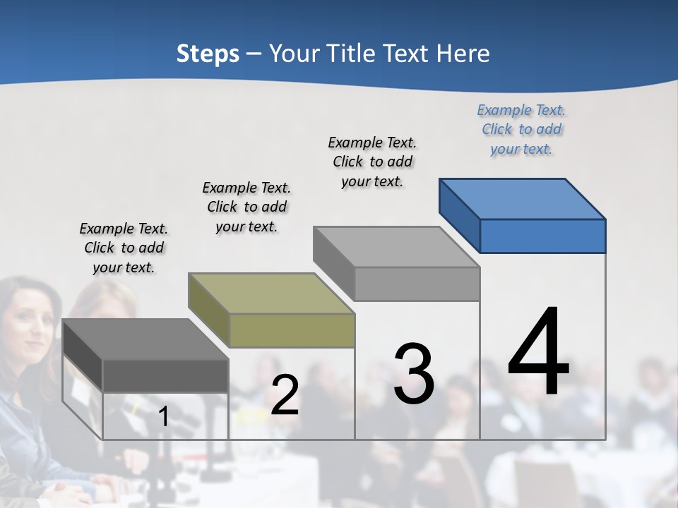 A Group Of People Sitting At A Table In Front Of Microphones PowerPoint Template