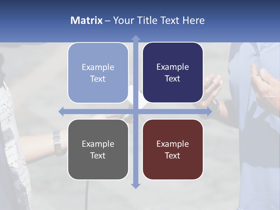 A Person Holding A Microphone With A Microphone In Front Of Them PowerPoint Template