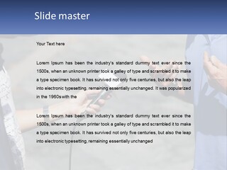 A Person Holding A Microphone With A Microphone In Front Of Them PowerPoint Template