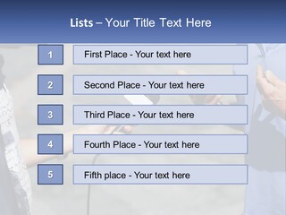 A Person Holding A Microphone With A Microphone In Front Of Them PowerPoint Template