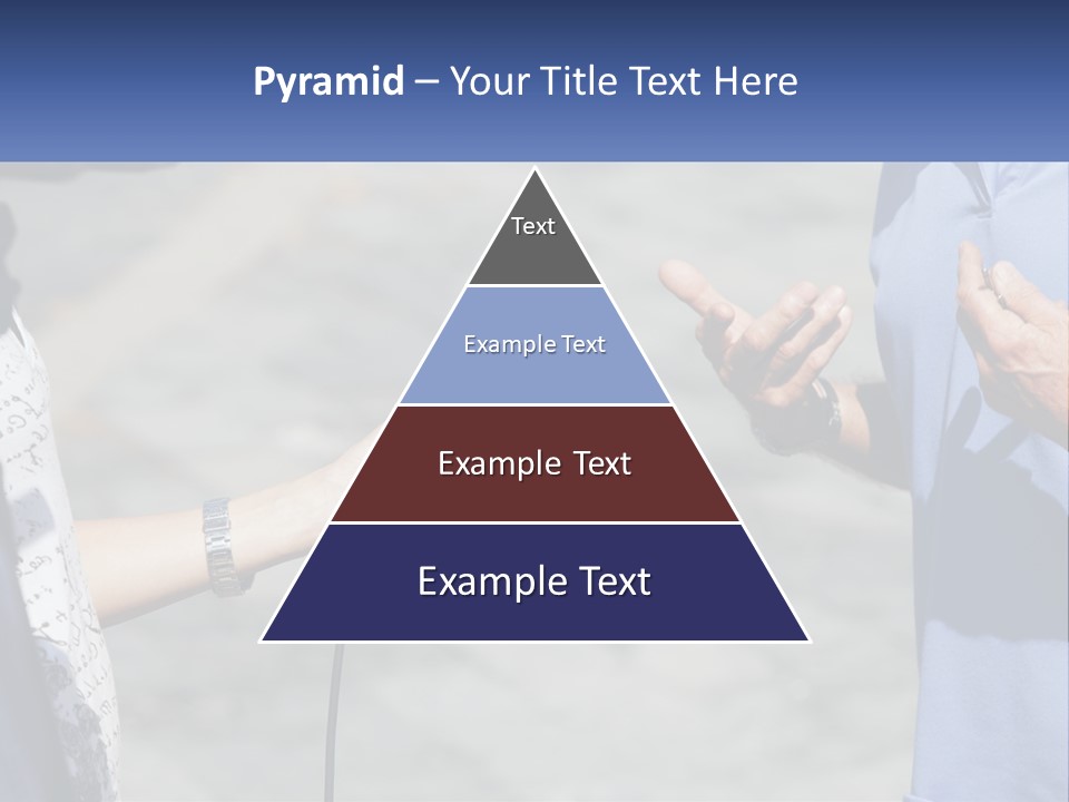 A Person Holding A Microphone With A Microphone In Front Of Them PowerPoint Template
