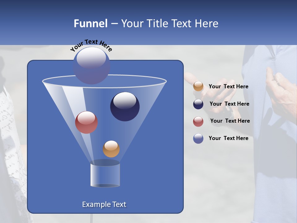 A Person Holding A Microphone With A Microphone In Front Of Them PowerPoint Template