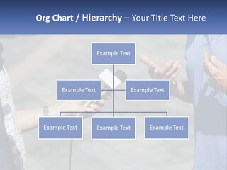 A Person Holding A Microphone With A Microphone In Front Of Them PowerPoint Template