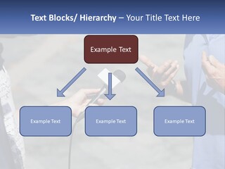 A Person Holding A Microphone With A Microphone In Front Of Them PowerPoint Template
