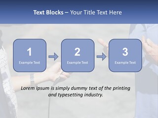 A Person Holding A Microphone With A Microphone In Front Of Them PowerPoint Template