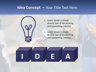 A Person Holding A Microphone With A Microphone In Front Of Them PowerPoint Template