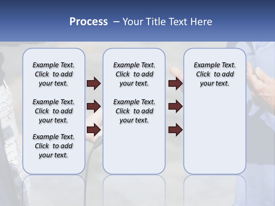 A Person Holding A Microphone With A Microphone In Front Of Them PowerPoint Template