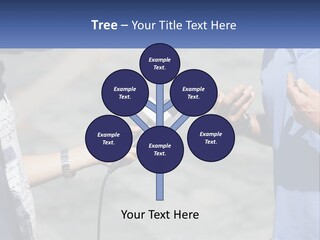 A Person Holding A Microphone With A Microphone In Front Of Them PowerPoint Template