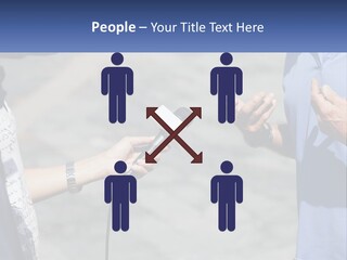 A Person Holding A Microphone With A Microphone In Front Of Them PowerPoint Template