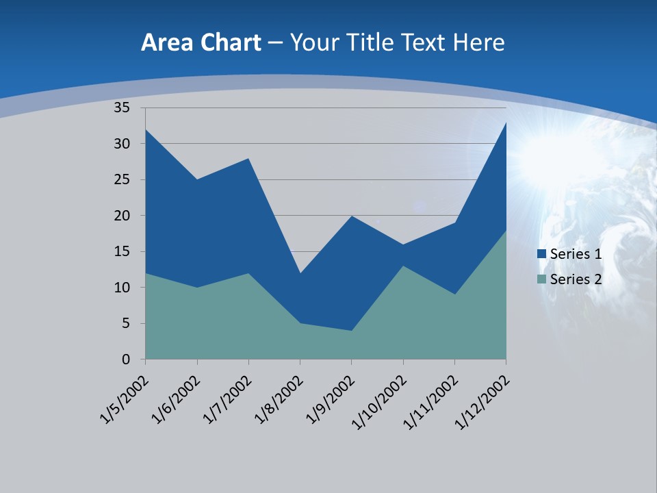 A Blue And Black Background With The Earth In The Background PowerPoint Template