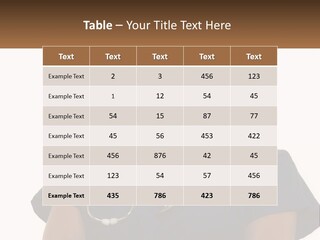 A Woman With A Stethoscope On Her Neck PowerPoint Template