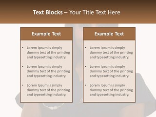 A Woman With A Stethoscope On Her Neck PowerPoint Template