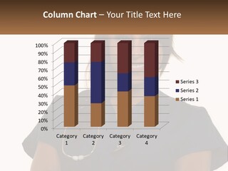 A Woman With A Stethoscope On Her Neck PowerPoint Template