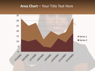 A Woman With A Stethoscope On Her Neck PowerPoint Template