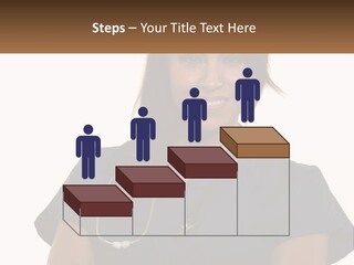 A Woman With A Stethoscope On Her Neck PowerPoint Template