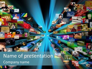 A Picture Of A Bunch Of Different Pictures PowerPoint Template