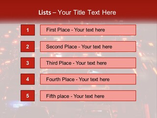 A Busy Highway Filled With Lots Of Traffic PowerPoint Template