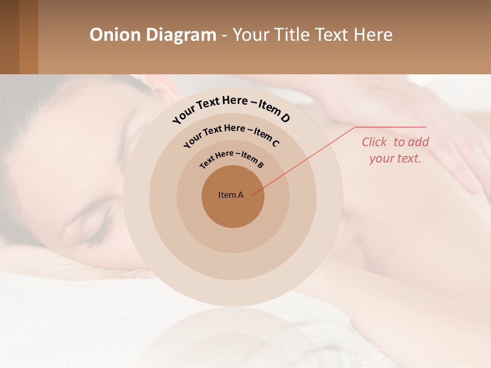 A Woman Getting A Back Massage At A Spa PowerPoint Template