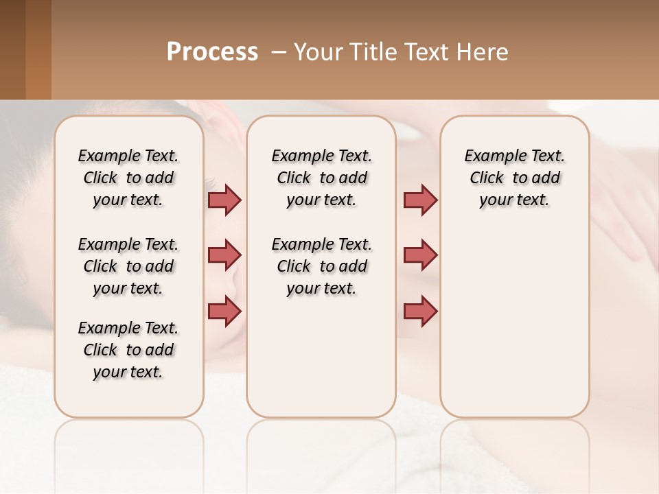 A Woman Getting A Back Massage At A Spa PowerPoint Template