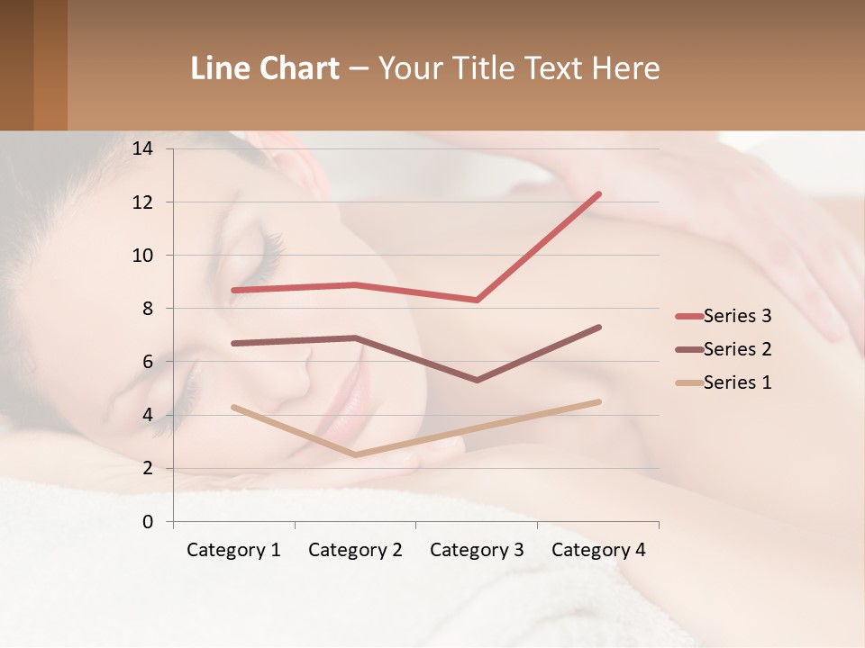 A Woman Getting A Back Massage At A Spa PowerPoint Template