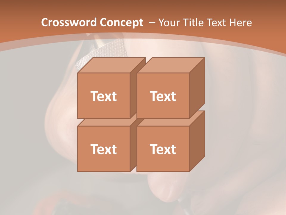 A Person Is Writing On A Piece Of Paper PowerPoint Template