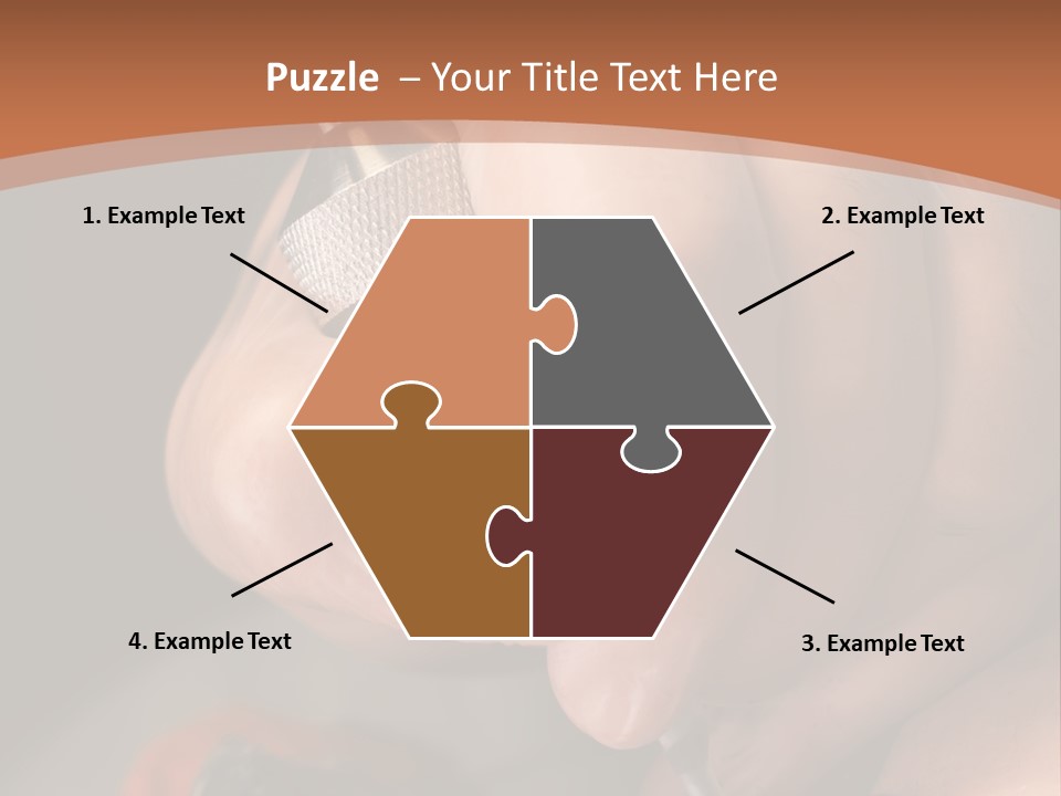 A Person Is Writing On A Piece Of Paper PowerPoint Template